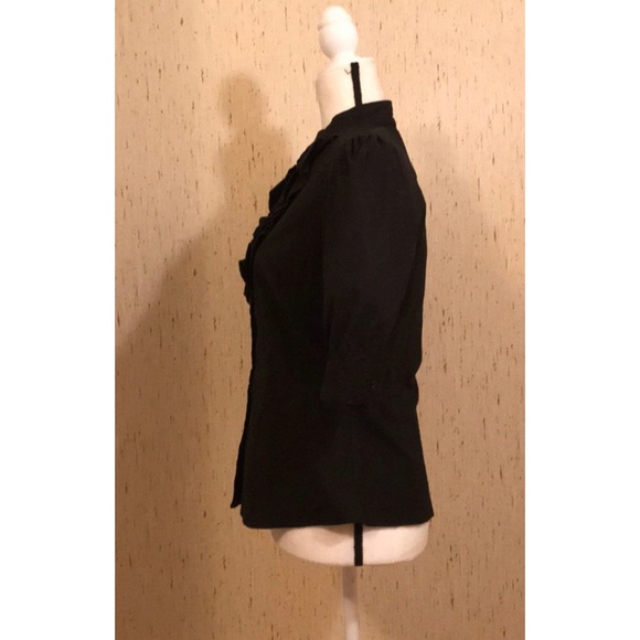 Lipstick Boutique ruffle button down shirt - Picture 2 of 4